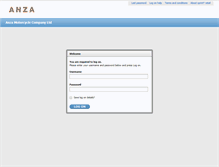 Tablet Screenshot of anza.retail.sprint3.com